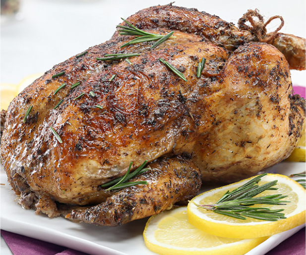 Garlic Butter Roasted Chicken Side