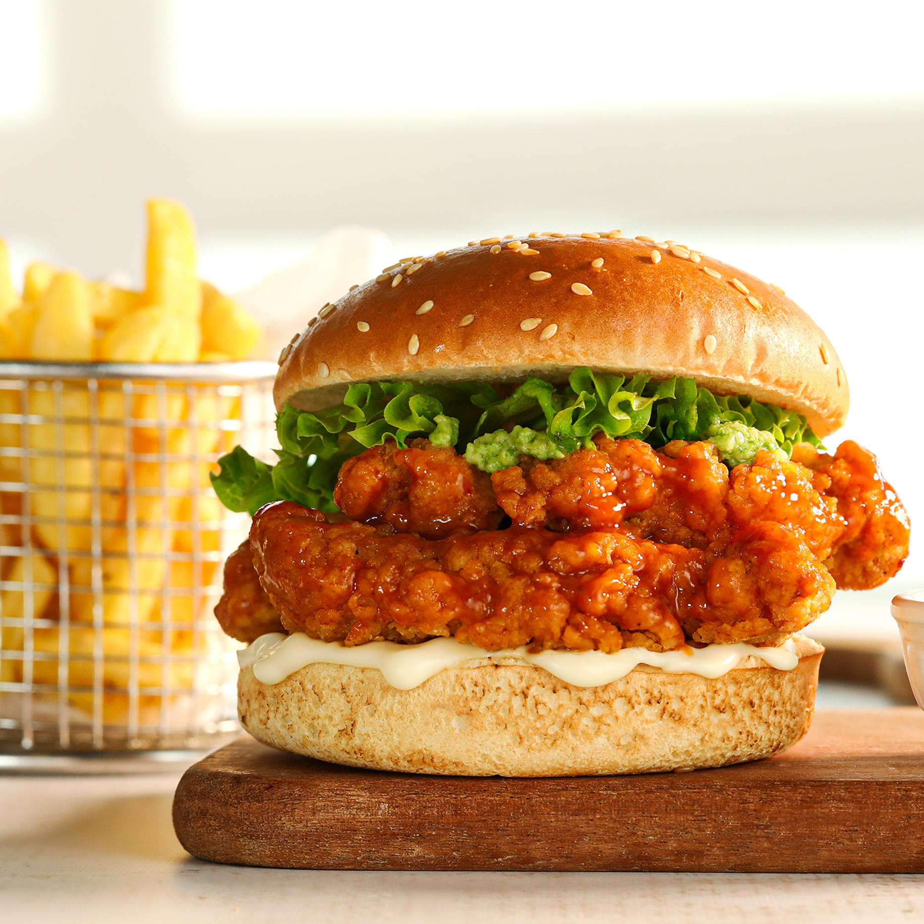 Crispy Nashville Chicken 1X1